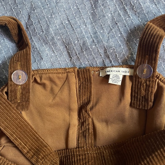 AE Corduroy Mini Overall Dress - Picture 6 of 7